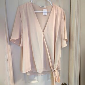 Zenana Wrap Blouse NWT